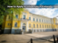 How to Apply to Universities in Finland?