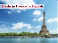 Study in France in English