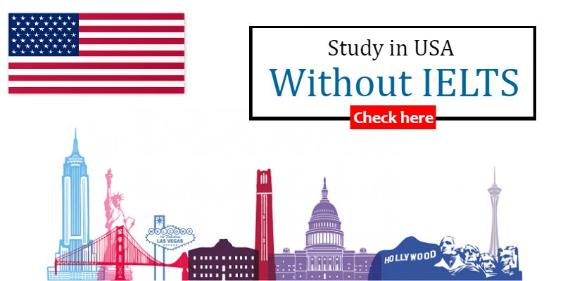 Study in USA Without IELTS