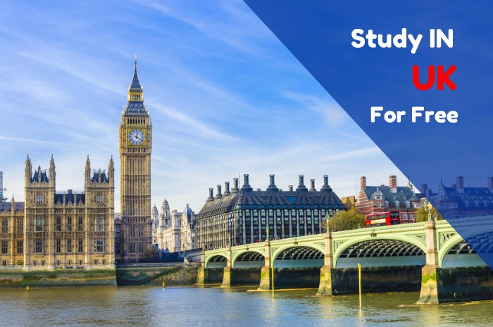 Can I study in UK for free?