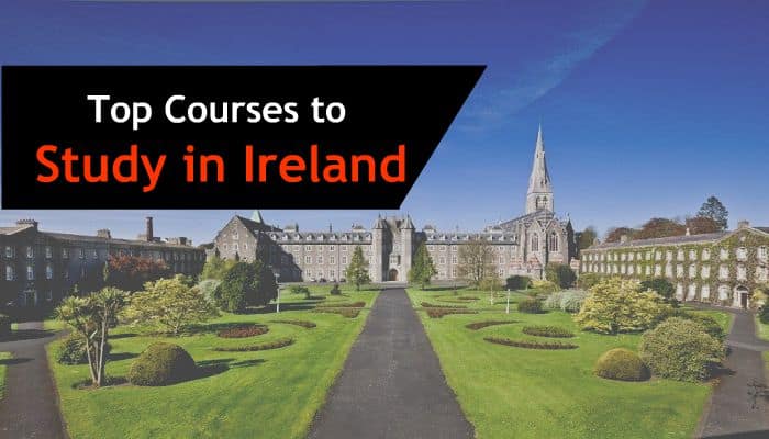 Top courses to study in Ireland